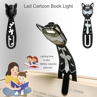 Lampe de lecture LED portable rechargeable électrique en forme de livre, protection oculaire, mini lampe de bureau, marque-page lumineux pour enfants, idéale pour la lecture en chambre