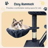 Tour griffoir multi-niveaux de luxe pour chat, idéale pour l'intérieur - Vente en gros