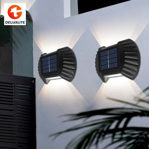 Luces Solares – lot de 2 lampes solaires étanches pour clôture, Patio, escaliers, Post, chemin, porche, allée - Product Image 1