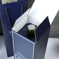 Bas bas quantité minimale de commande pas cher logo personnalisé emballage en carton ondulé boîte-cadeau d'expédition pour bouteille de whisky verres à vin rouge