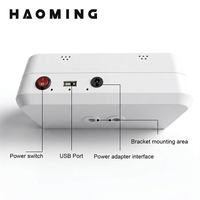 Alarm Sensor Gerak Tenaga Surya Sirene Alarm Keamanan Luar Ruangan Sensor PIR Lampu Strobo Nirkabel Tahan Air