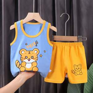 Summernew Vêtements pour enfants Garçons Gentlemen Suit Vest and Pant Three Piece Set for 1 Year Old Baby Boy Clothing Set - Product Image 3