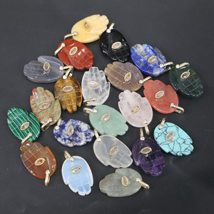 Collana con Ciondolo a Forma <span class=keywords><strong>di</strong></span> Mano <span class=keywords><strong>di</strong></span> Hamsa SCJ Fashion Eco-friendly con <span class=keywords><strong>Occhio</strong></span> <span class=keywords><strong>di</strong></span> <span class=keywords><strong>Tigre</strong></span>, <span class=keywords><strong>Ametista</strong></span> <span class=keywords><strong>e</strong></span> Ciondolo <span class=keywords><strong>Occhio</strong></span> del Diavolo per Anniversario - Product Image 4