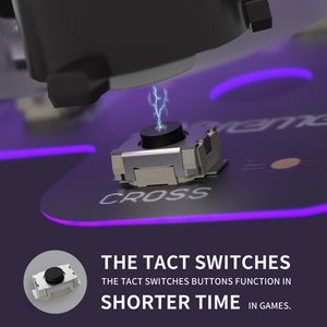 ชุดปุ่มกดแบบสัมผัส EXtremeRate Custom Tactile Dpad Action Buttons Mouse Click Kit และชุดปุ่มกด Face Buttons Click Kit สำหรับคอนโทรลเลอร์ PS5 Edge - Product Image 4