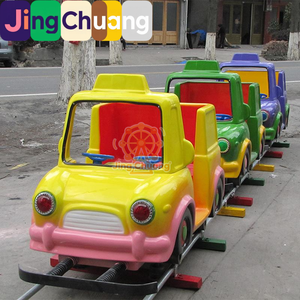 Tren de Pista Giratoria Multisección de Fibra de Vidrio, Nuevo Estilo 2025, Equipo de Diversión para Niños, Puestos Infantiles Plaza - Product Image 1