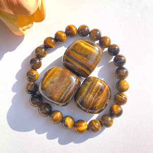 Bracciale in Cristallo Naturale di <span class=keywords><strong>Quarzo</strong></span> <span class=keywords><strong>Rosa</strong></span> Ametista da 8mm con Set di Pietre Levigate per Regalo, Vendita all'Ingrosso - Product Image 4