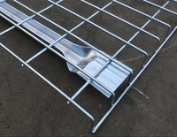 Plateau en treillis métallique pour rayonnage à palettes 1230*1005MM pour systèmes de rayonnage d'entrepôt