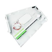 Rak Distribusi Optik Tipe Pivoting 19 Inci SC/FC/LC, Panel Patch Fiber Optik Geser, ODF Putar