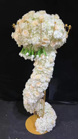 Fleur de carnation artificielle en soie de haute qualité, à toucher réaliste, bon marché, pour la décoration de table de mariage