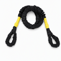 Corde de yoga avec poignées pour l'entraînement de mobilité corporelle complète, Pilates et exercices de fitness à domicile