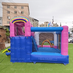 Château gonflable combo licorne 13 pieds avec toboggan et piscine, thème <span class=keywords><strong>dauphin</strong></span>, <span class=keywords><strong>parc</strong></span> aquatique - Product Image 5