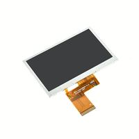 4.3 pouces 300n480x272 24bit RGB TN TFT LCD Module Capacitif GT911 Contrôleur Écran Tactile Résistif