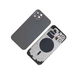 Carcasa Intermedia Negra con Cubierta Trasera para iPhone 12 Pro - Product Image 1