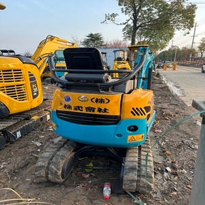 Excavatrice sur chenilles Kubota U15 d'occasion, de fabrication japonaise, pour la construction de centrales thermiques, se vend bien au Cambodge. - Product Image 4