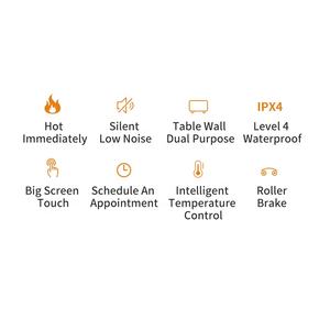 समायोज्य थर्मोस्टेट और थर्मल लिंक बिजली संवहन पैनल हीटर घरेलू हाउस हीटर बिजली Heatetr तेजी से हीटिंग OEM - Product Image 2