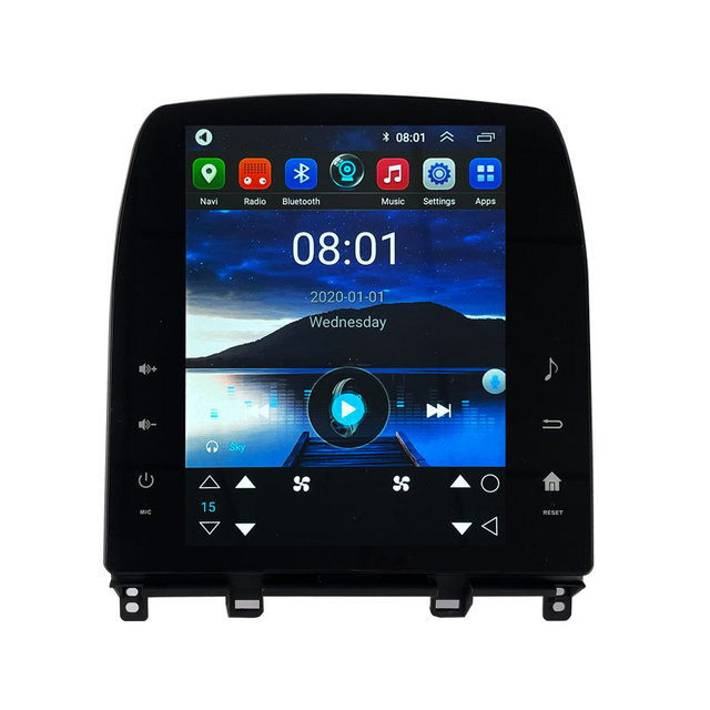 10.4" Tesla Style Vertical IPS Screen Android 10 360 Panoramic All-in-one Car Stereo with GPS DSP & RGB for Fit LIFE 2+32G