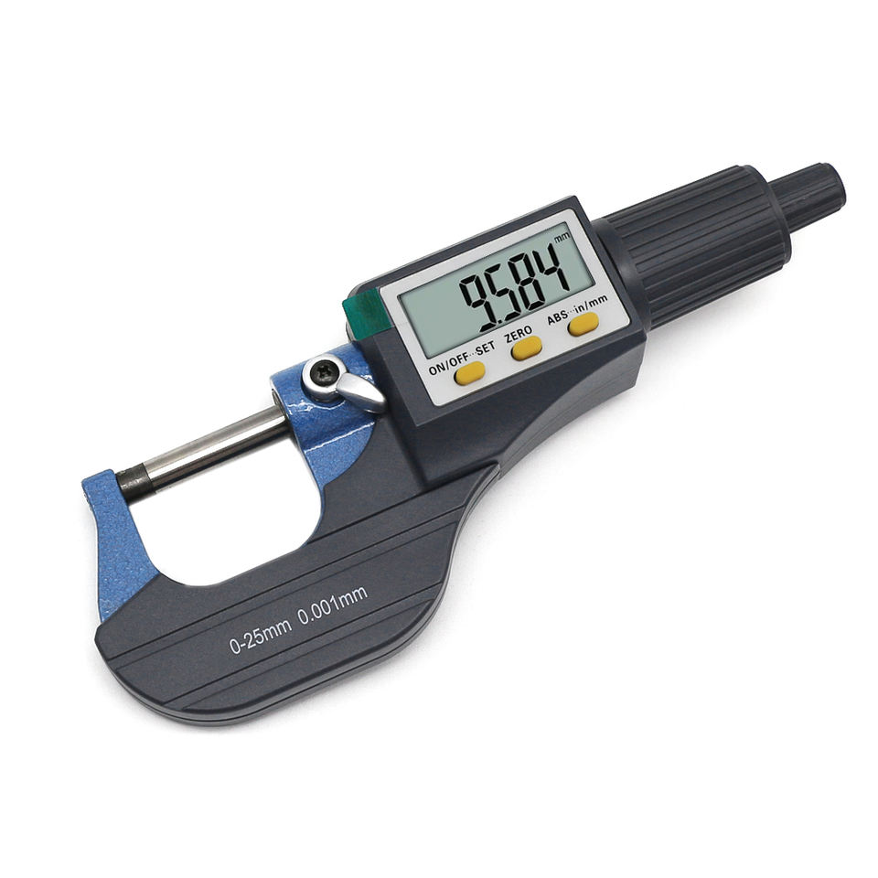 Professional Digital External Micrometer 0-25 MM Measuring Range 0.001 ...