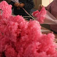 Arrangements de fleurs d'hortensia stabilisées pour la décoration de la maison et des restaurants – Fleurs séchées pour Noël, la remise des diplômes, la Saint-Valentin – Approvisionnement en gros éternel