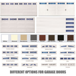7' Garagentor-Schienen Sektionalgaragentore Hardware Verzinkte Stahlschienen - Product Image 5