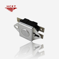 Thermostat bipolaire carré à courant élevé alimenté par batterie électrique HC306/KSD306 -10-300 16A/32A/50A pour voiture et usage domestique