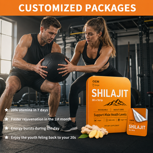 Oral Thin Film Strips Shilajit Fast Dissolving Oral Lozenge Vitamins Oral Thin Film Strips - Product Image 6