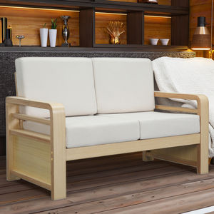 أريكة فاخرة عالية الجودة بإطار خشبي، أثاث غرفة معيشة، كنبة لشخصين، أرائك للاستجمام في الهواء الطلق - Product Image 6