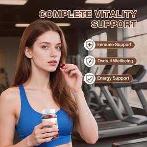 Oem ODM nhãn hiệu riêng dành cho người lớn Enzyme não bổ sung miễn dịch hỗ trợ giảm căng thẳng phức tạp nấm Gummy 2 Gummies mỗi liều - Product Image 4