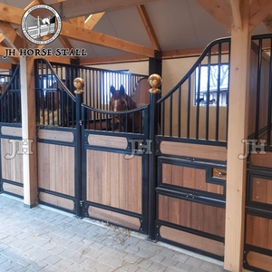 Châu Âu Ngựa Thiết Bị Vĩnh Viễn Mạ Kẽm Tre Ngựa Ổn Định Tấm Ngựa Gian Hàng Hộp - Product Image 3