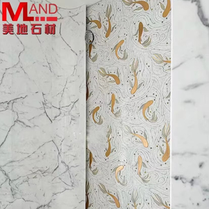 Bằng tia nước đá cẩm thạch Gạch <span class=keywords><strong>Mosaic</strong></span> nhà vệ sinh/phòng tắm nền tường - Product Image 3