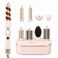 Nouveau design, multi-styler, sèche-cheveux haute vitesse, brosse à air chaud ionique, fer à boucler automatique, outils capillaires professionnels