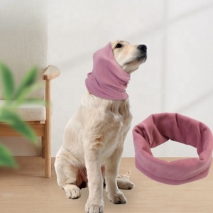 यूएसमाइलपेट फैक्ट्री डायरेक्ट डॉग एंटी-नॉइज़ वॉशेबल स्नूड नेक और ईयर मफ चिंतित कुत्तों के लिए आरामदायक - Product Image 5