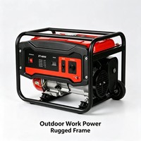 Générateur à essence haute puissance Da Mao 2,5-3 kW 233 cm³ 230 V monophasé pour usage industriel et domestique
