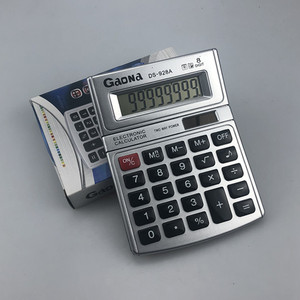 Gaona DS-928A 8 Digit Electronic Calculator Solar Power Office Use - Product Image 1