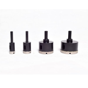 Jeu de forets diamantés brasés sous vide VBC 120mm pour le travail dur des carreaux de granit et du béton Punte Per Carotaggio Diamantate - Product Image 2