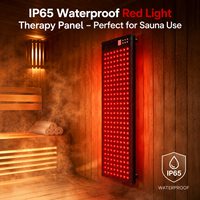 Panneau de luminothérapie infrarouge proche à lumière rouge, étanche, très demandé, pour sauna, qualité commerciale, haute température 70-90, soulagement de la douleur