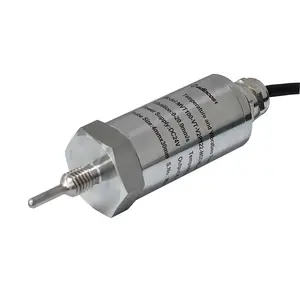 MVT100-VT:Industrial Integrated Isolated 4mm 6mm Pt100 Temperature And Vibration Sensor Transmitter For Motor Rotary Machine