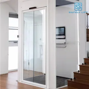 2022 hot sale 2 3 floor vliia lift small home lift elevator passenger house lift for home passenger elevator