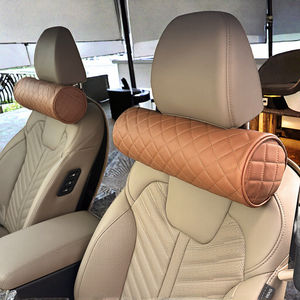 Avançado Encosto de Cabeça Do Carro Pescoço Almofada Confortável Couro Leve com Função Ventilação Preto Um assento Almofada & <span class=keywords><strong>Pillow</strong></span> - Product Image 2