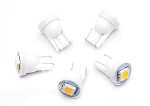 Autodragons AC/DC # Ampoules LED 555 T10 W5W 501 194 168 BLANC Super Lumineuses 6,3 Volts pour Machine de Flipper, Sans Effet Fantôme - Product Image 2
