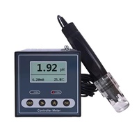 NOUVEAU Mètre numérique industriel PH/ORP en ligne PH-110 avec sonde électrode pour la détection des eaux usées et le contrôle de dosage, fabriqué en Chine continentale