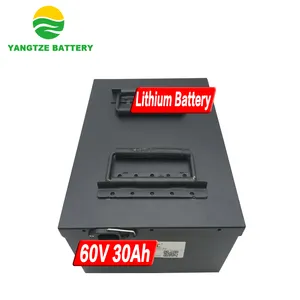 Boxtze bateria de lítio 60v 30ah, atacado preço