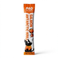 MAIDOU Friandises pour chats au poulet riches en protéines, sans céréales, compressibles et léchables, pour petites races - Santé digestive, cutanée et du pelage, paquet économique