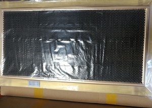 Sfiato antiruggine a nido d'ape sfiato schermante in ottone inossidabile di alta qualità con/senza telaio per la ventilazione di schermatura MRI - Product Image 6