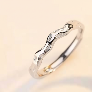 Vendita calda stile coreano anelli regolabili aperti per gli uomini di tendenza teschio fiore ragno intarsio oro rosa accessori moda all'ingrosso - Product Image 1