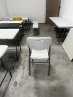 Chaise de pique-nique portable empilable de haute qualité, légère, pliable, en résine plastique, pour événements, vente chaude en usine