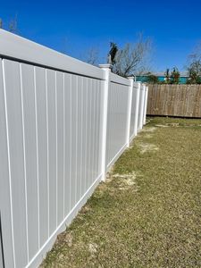 Valla de Privacidad de 6 Pies, Ecológica, de Fuentes Renovables, Valla de Seguridad a Prueba de Roedores, Fácil Instalación, Valla de PVC, <span class=keywords><strong>Enrejado</strong></span> de Plástico - Product Image 4