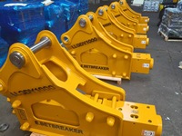 Marteau hydraulique haute performance pour la démolition et le brisage de roches, équipement de construction pour excavatrice