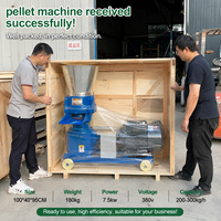 Nouveau granulés d'alimentation du bétail pour poisson et poulet de volaille en acier inoxydable 200 kg/h faisant la machine pour le traitement des aliments pour animaux
