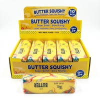 Jouet Squishy en forme de bâton de beurre à remontée lente, en PU, réaliste, barre de lait, anti-stress, jouet sensoriel pour enfants, Province du Zhejiang