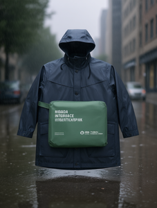 เสื้อกันฝนกันน้ำโพลีเอสเตอร์ลำลองเดินป่ากลางแจ้งท่องเที่ยวอเนกประสงค์ผู้ใหญ่เสื้อกันฝนสำหรับคนเดียว CY169 - Product Image 2